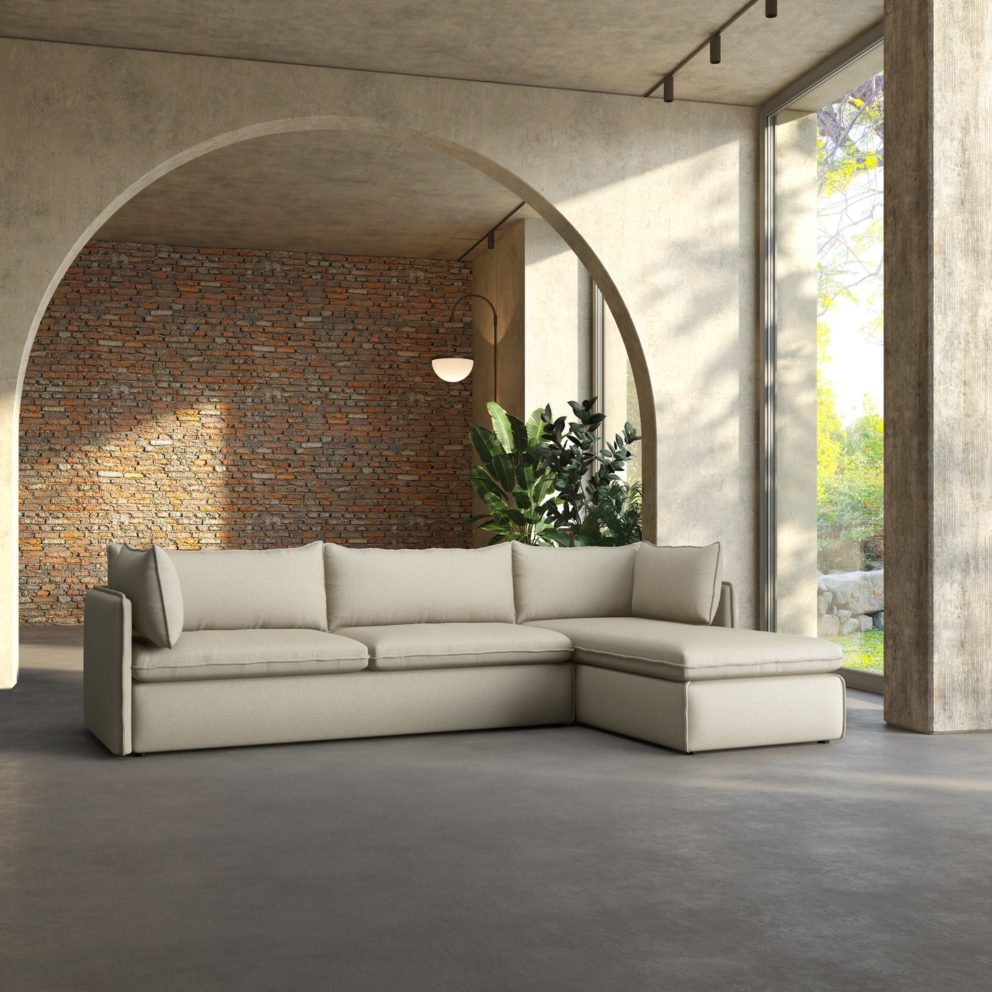 Burton L-Shape Sofa (Modular)