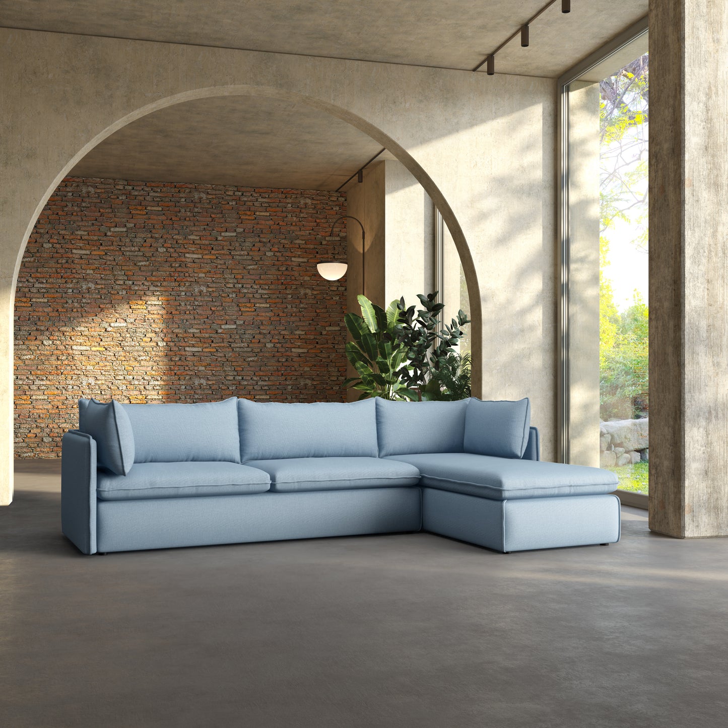 Burton L-Shape Sofa (Modular)