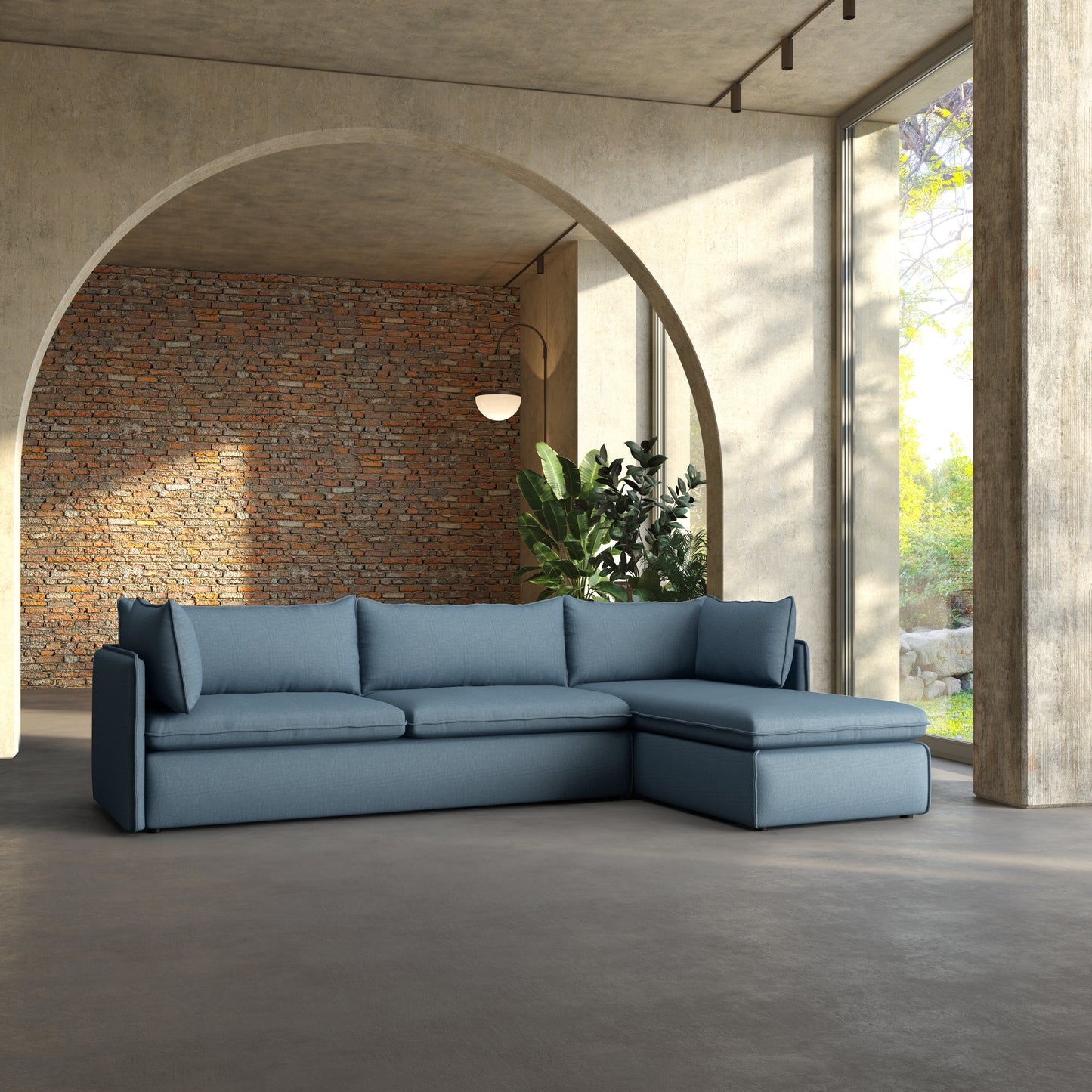 Burton L-Shape Sofa (Modular)