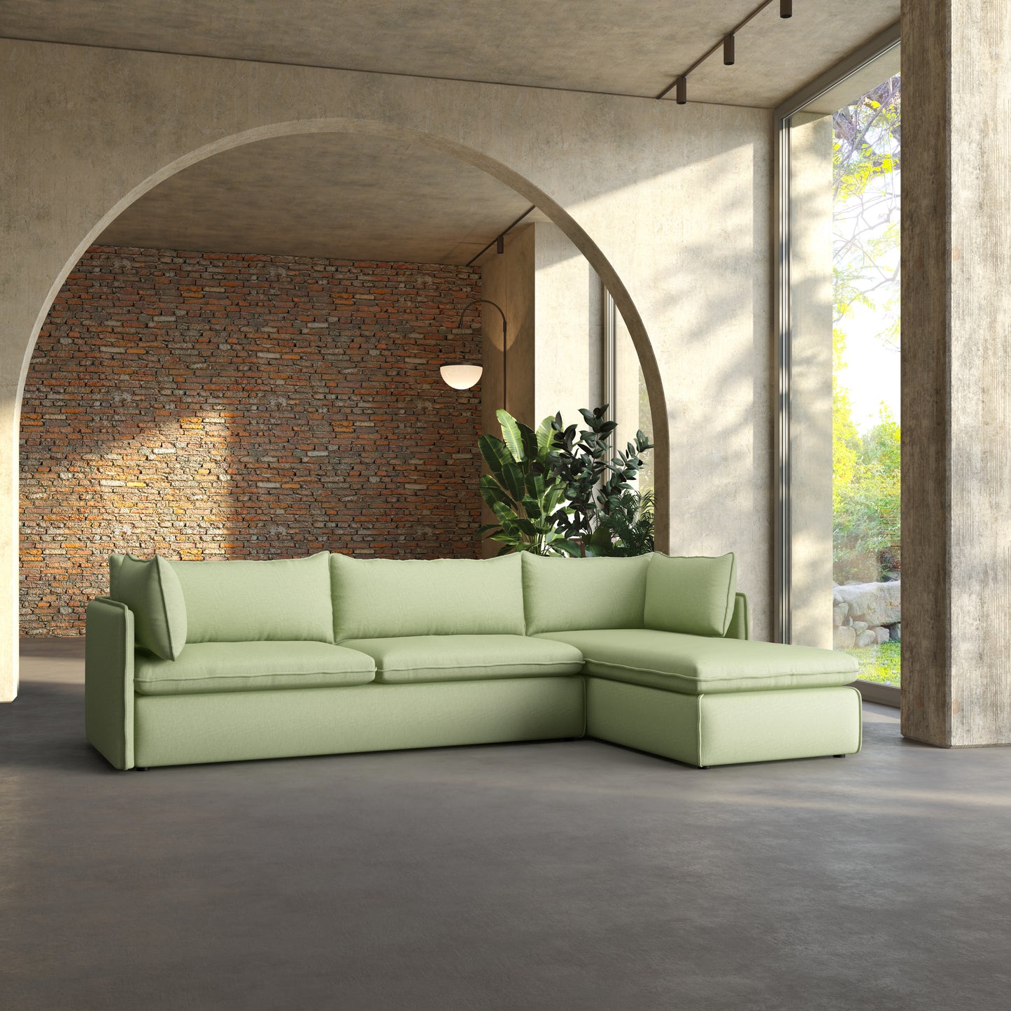 Burton L-Shape Sofa (Modular)