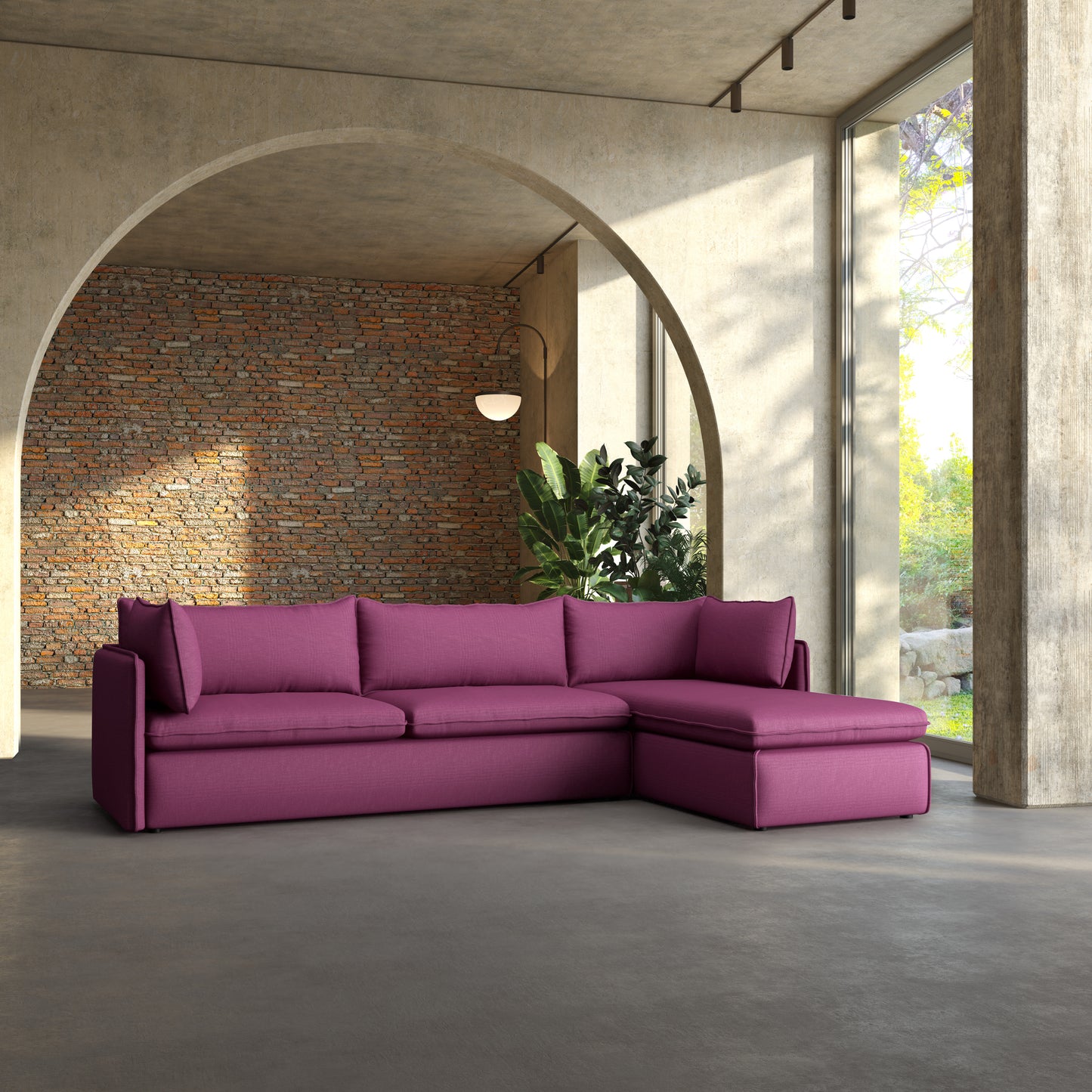 Burton L-Shape Sofa (Modular)