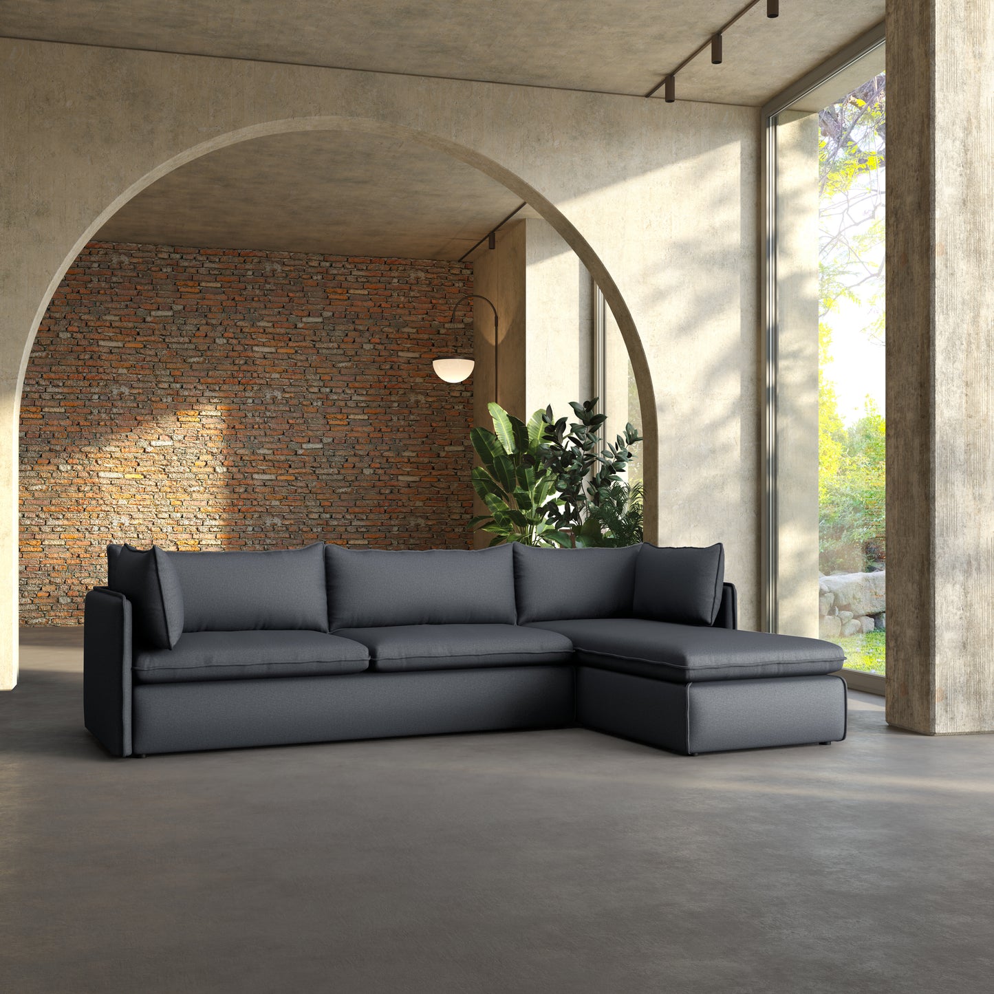 Burton L-Shape Sofa (Modular)