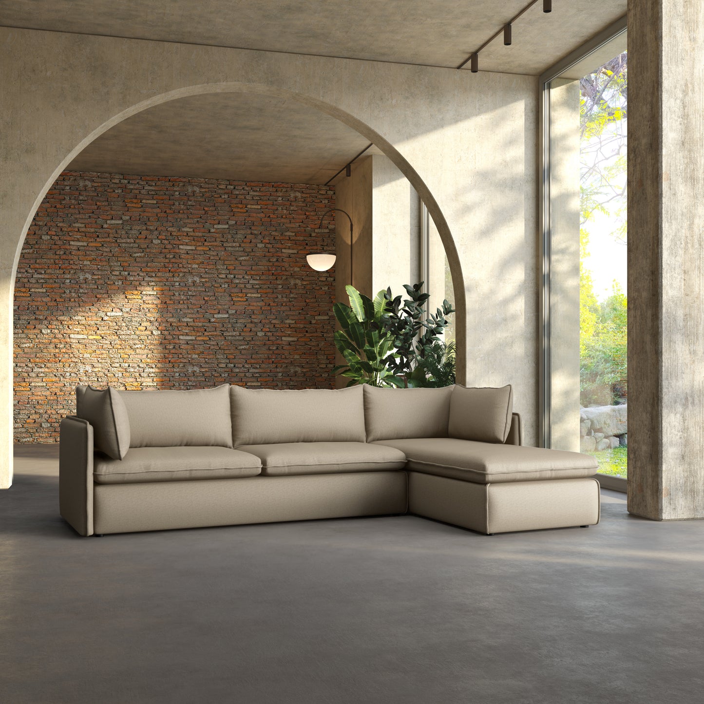 Burton L-Shape Sofa (Modular)