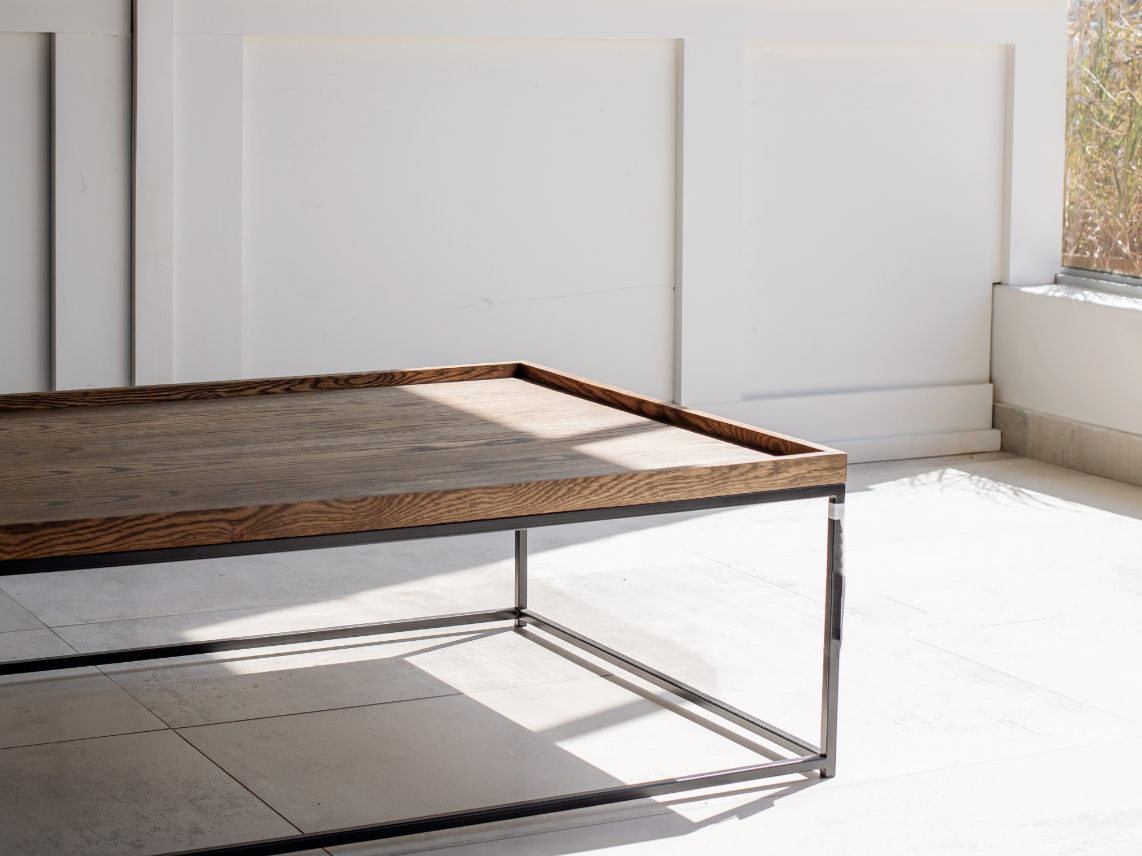Oak Tray Coffee Table