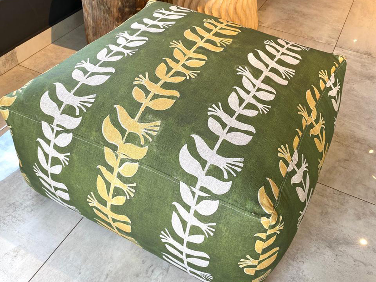 Patterned Ottoman