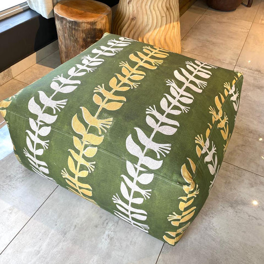 Patterned Ottoman