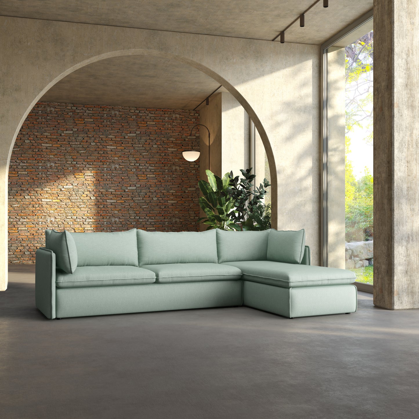 Burton L-Shape Sofa (Modular)