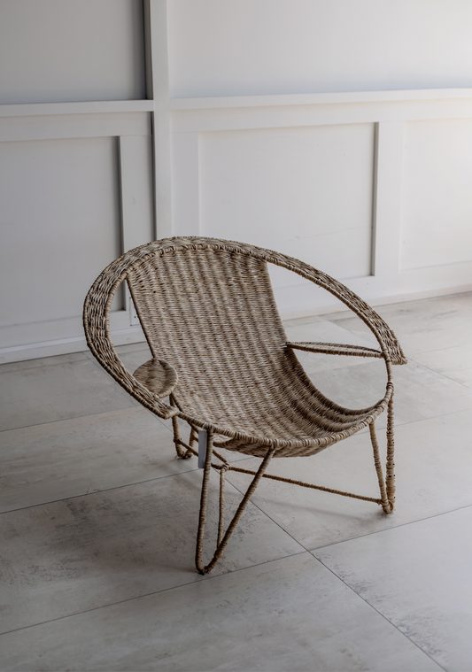 Cane 70's Patio Chair