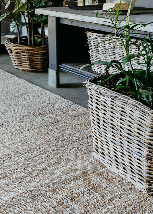 Veld plain Jute Rug